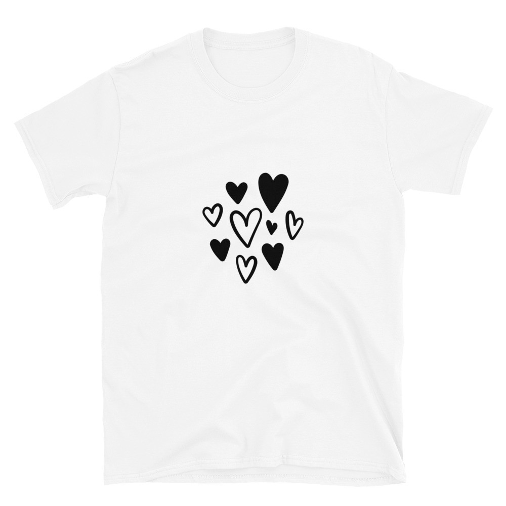 Multi Heart Short-Sleeve T-Shirt