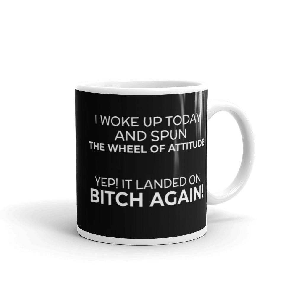 Wheel Of Attitude Mug