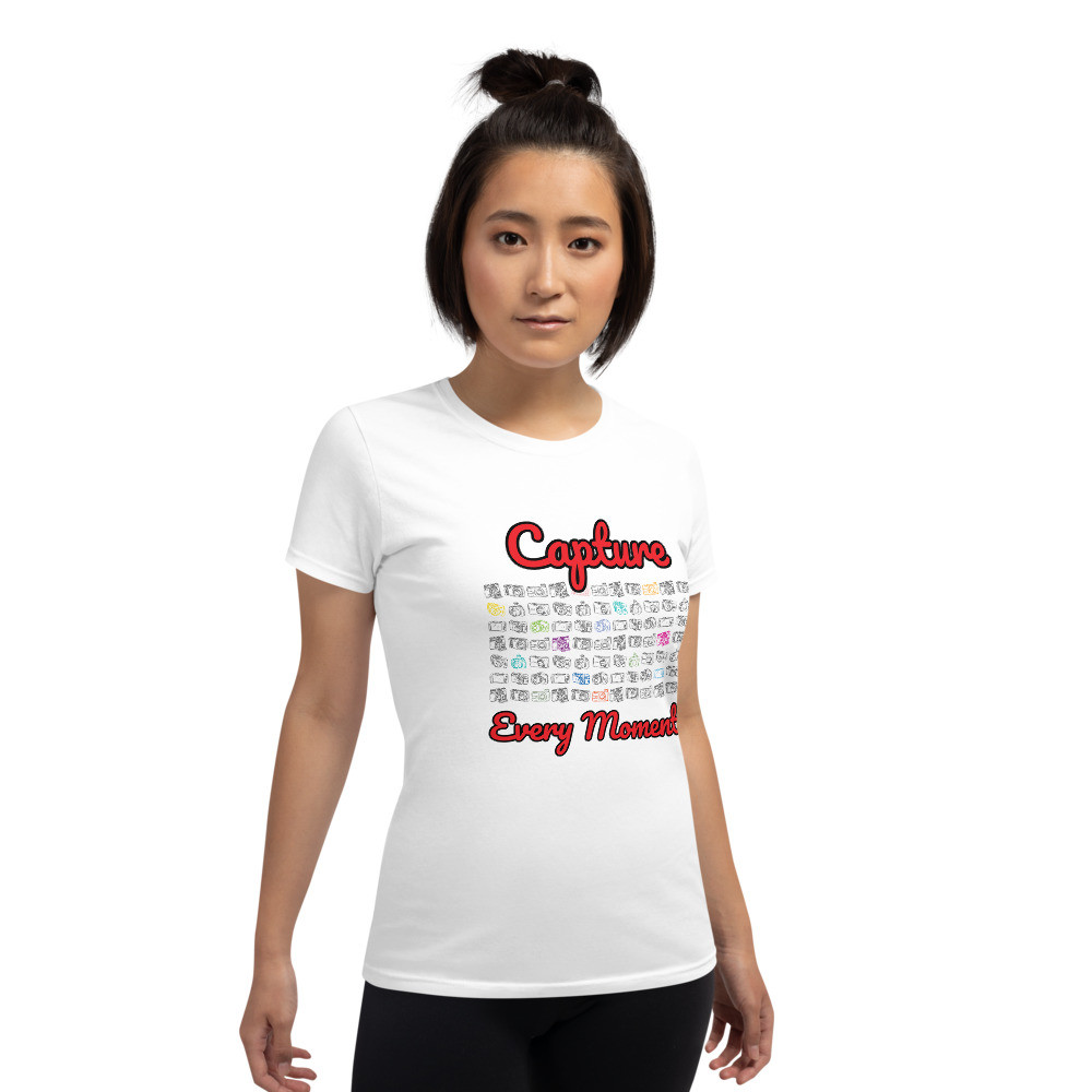 Capture Every Moment - Women's short sleeve t-shirt