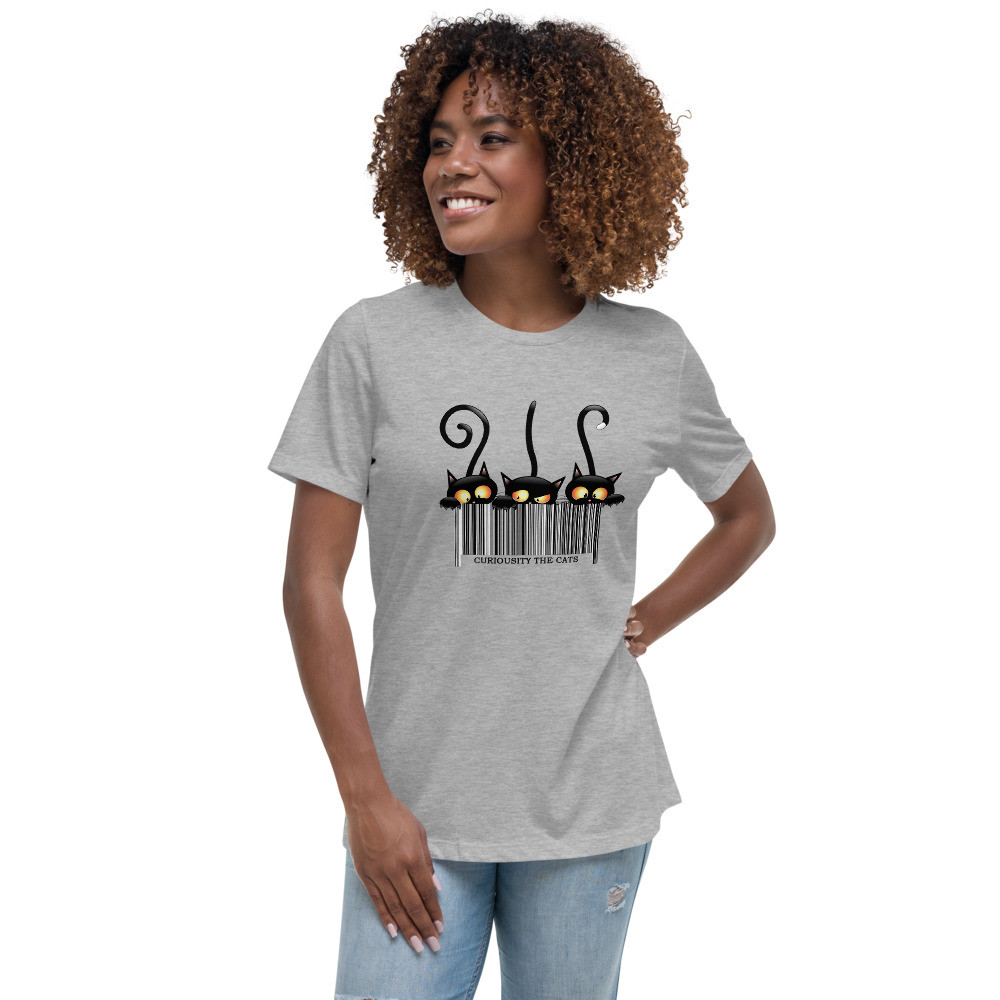 Curiosity Cats - Women's Relaxed T-Shirt