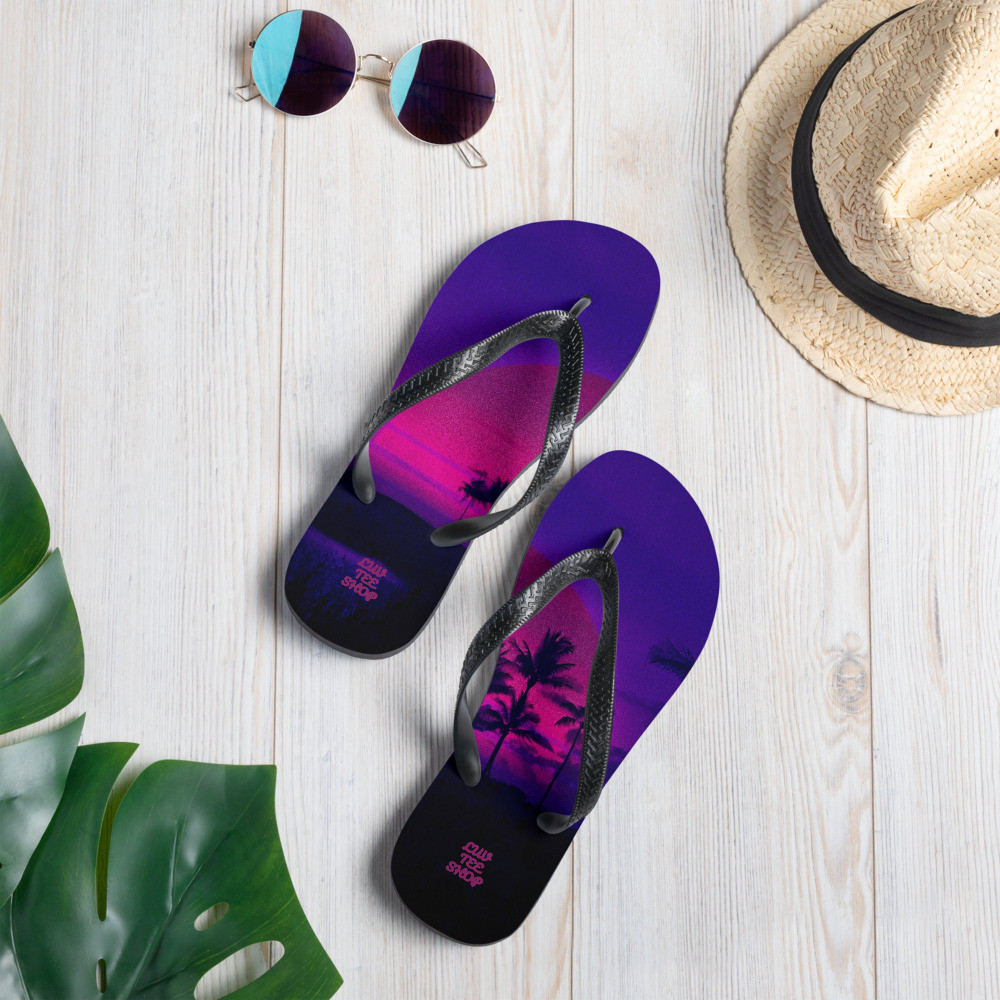 Purple Beach - Flip-Flops