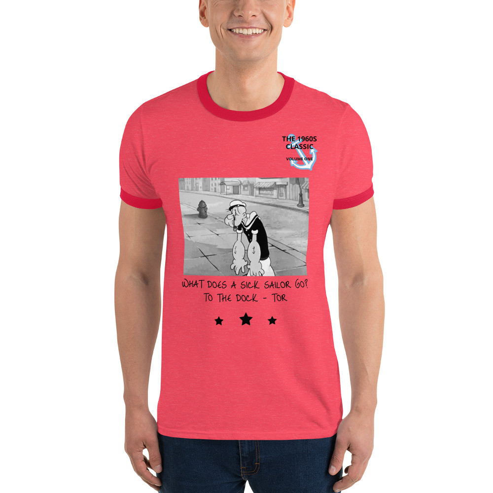 Popeye - Ringer T-Shirt