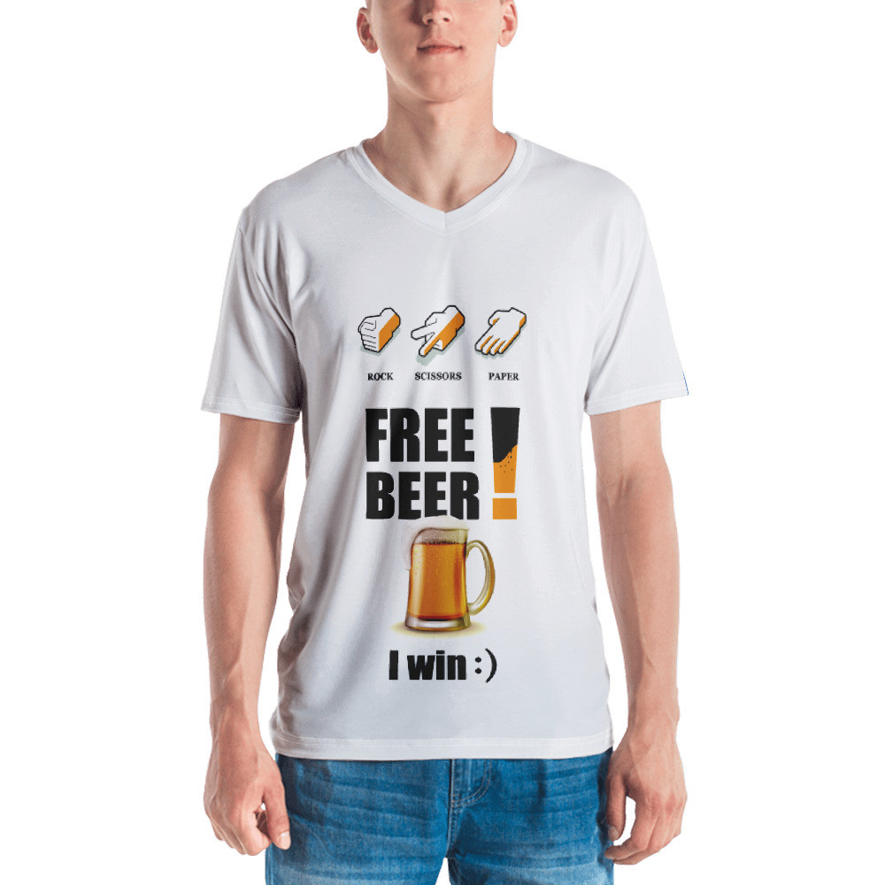 Free Beer - Men's T-shirt