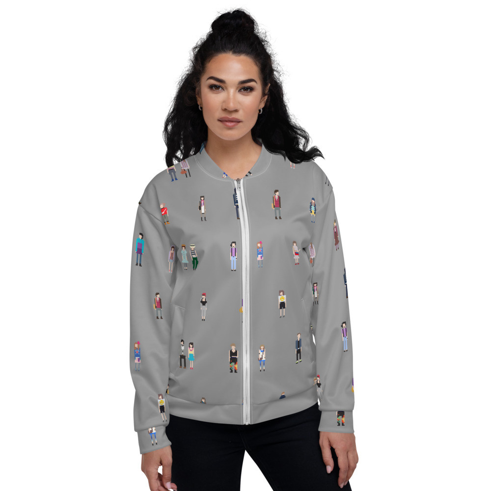 Pixel - Unisex Bomber Jacket