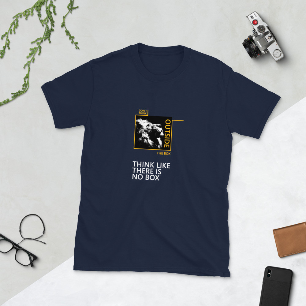 Think like no box - Short-Sleeve Unisex T-Shirt