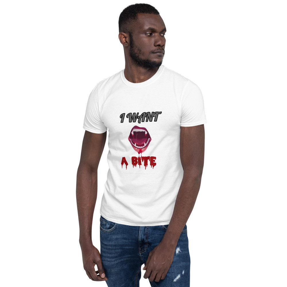 I want a bite - Short-Sleeve Unisex T-Shirt