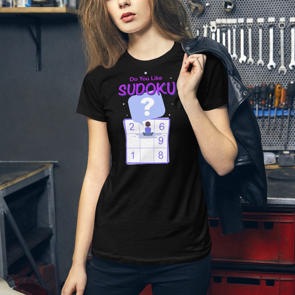 Sudoku - Women’s Slim Fit T-Shirt