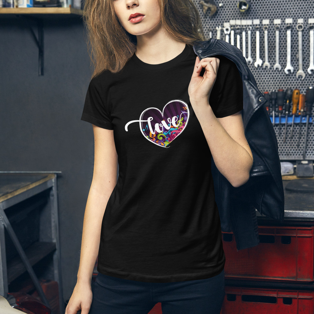 Love - Women’s Slim Fit T-Shirt
