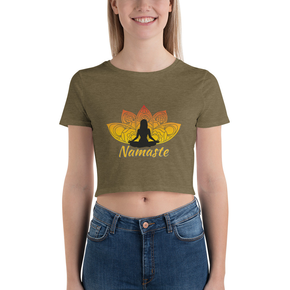 Nameste - Women’s Crop Tee