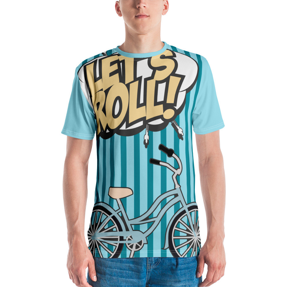 Lets Roll Bike - Men's T-shirt