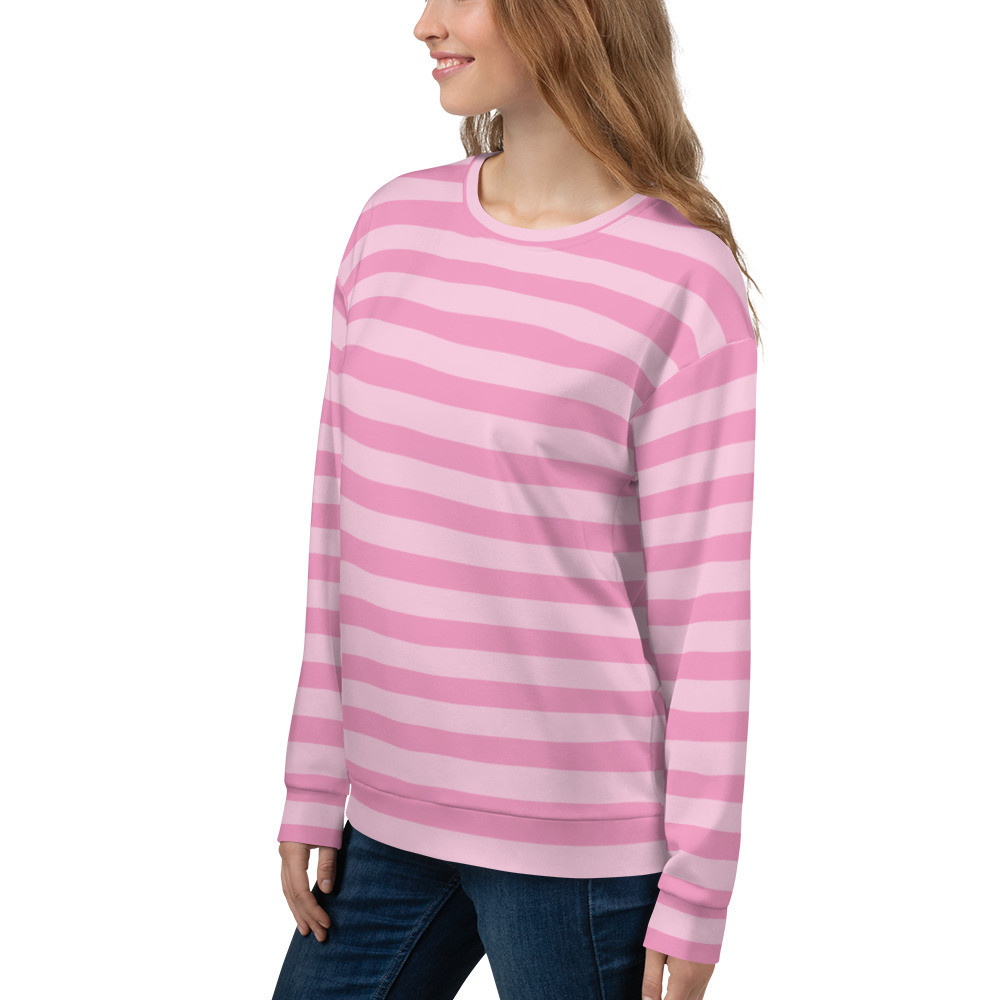 Pink Stripes - Unisex Sweatshirt