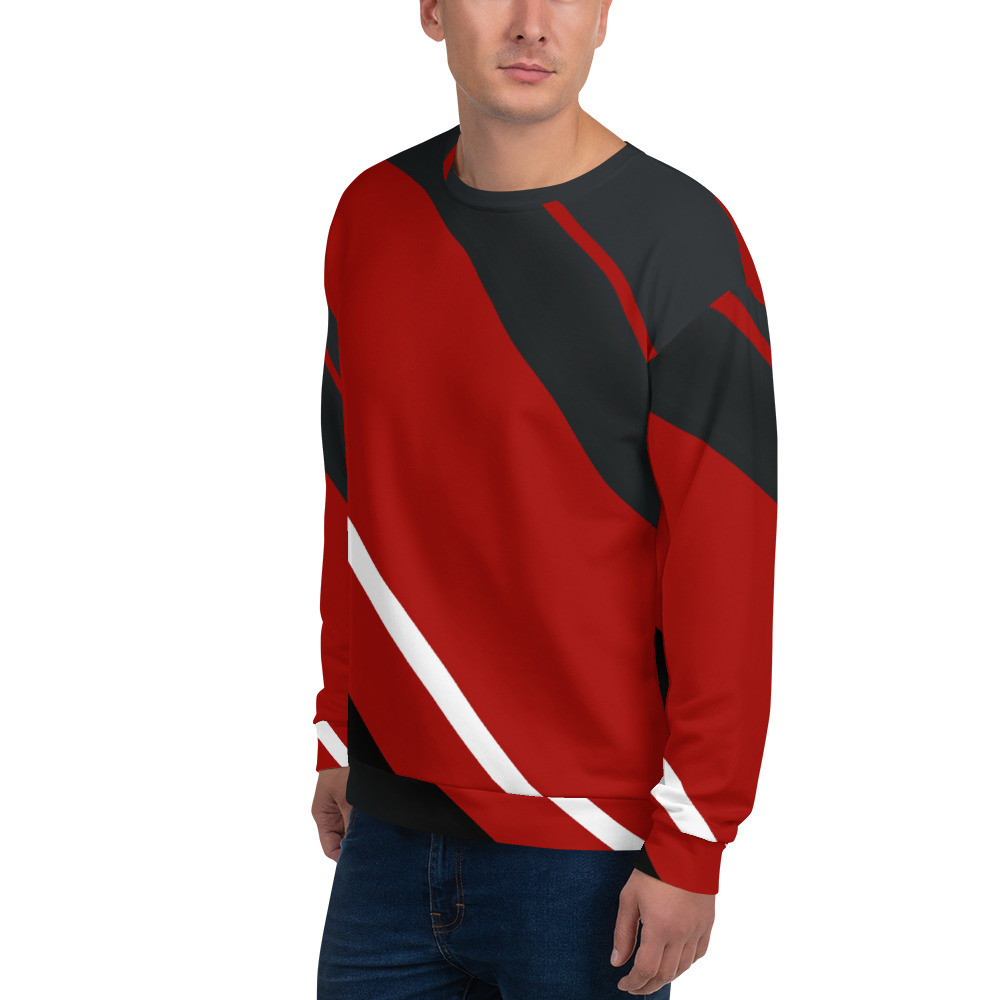 Red Stripes - Unisex Sweatshirt
