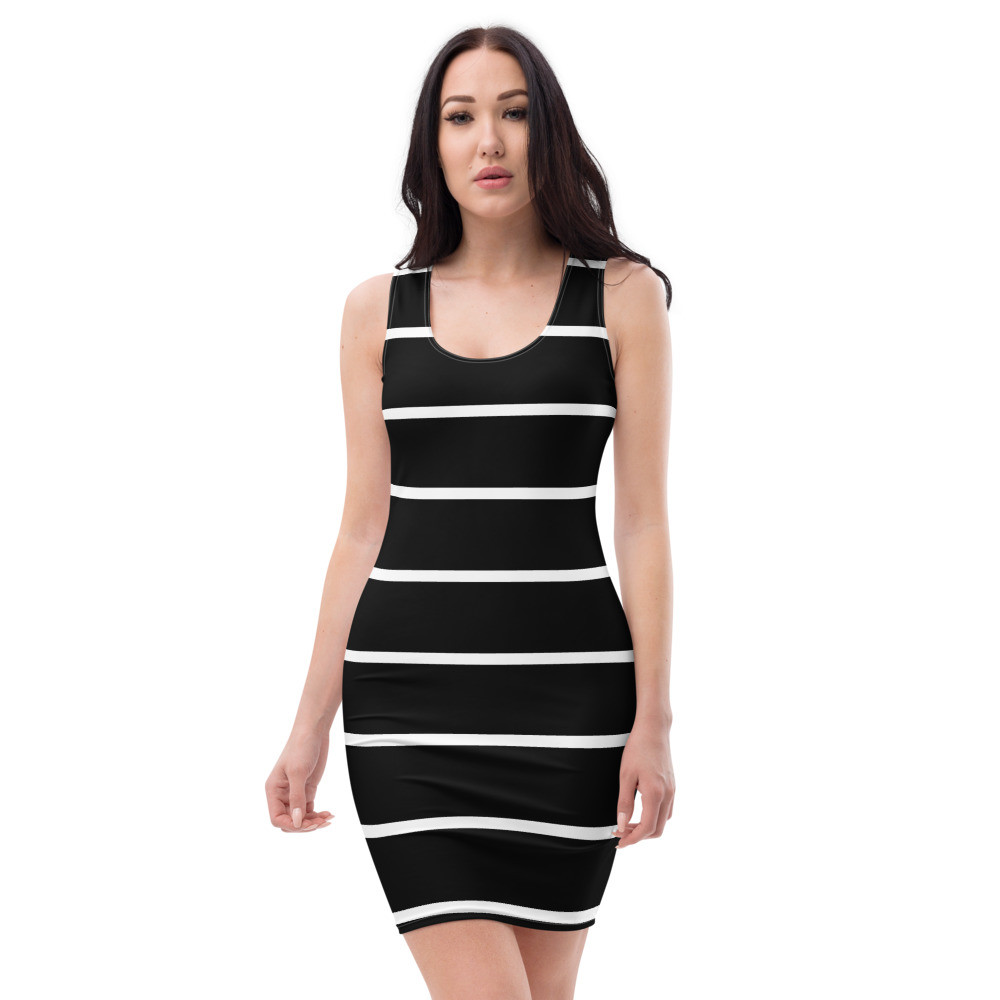 Stripes-Sublimation Cut & Sew Dress