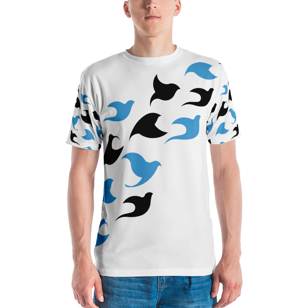 A Flock of birds - Men's T-shirt