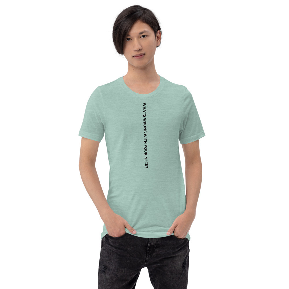 Vertical Words - Short-Sleeve Unisex T-Shirt