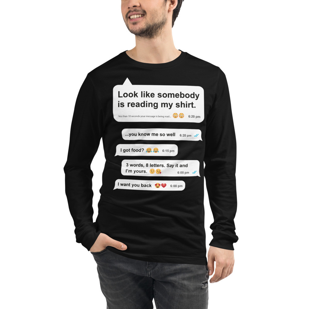 Message Box - Unisex Long Sleeve Tee