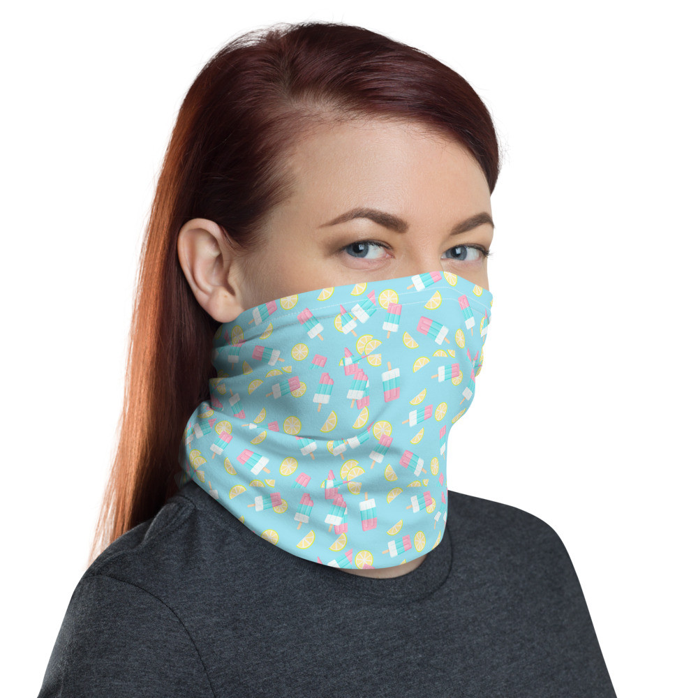 Ice Cream Abstract - Neck Gaiter