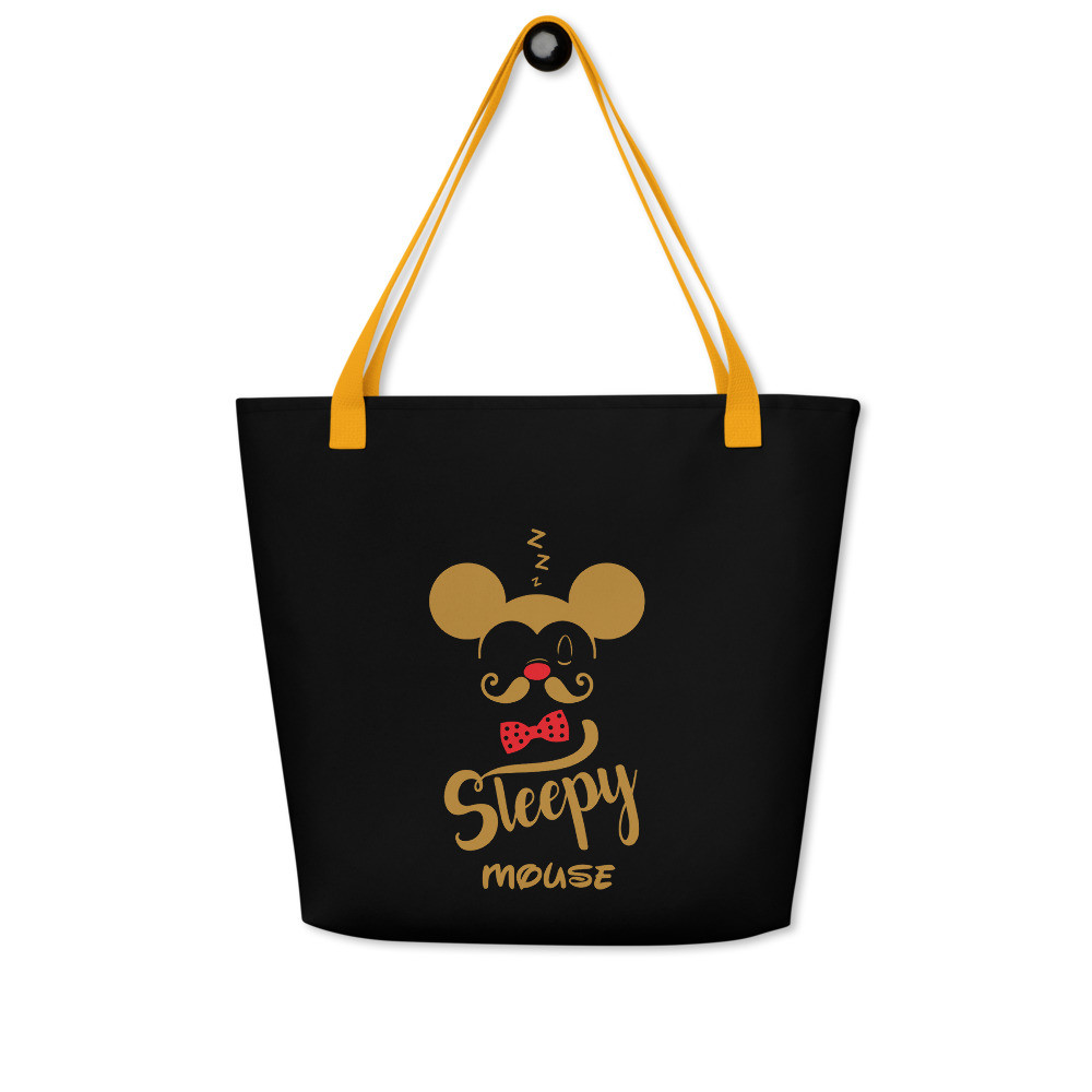Sleepy Mouse - Beach Bag