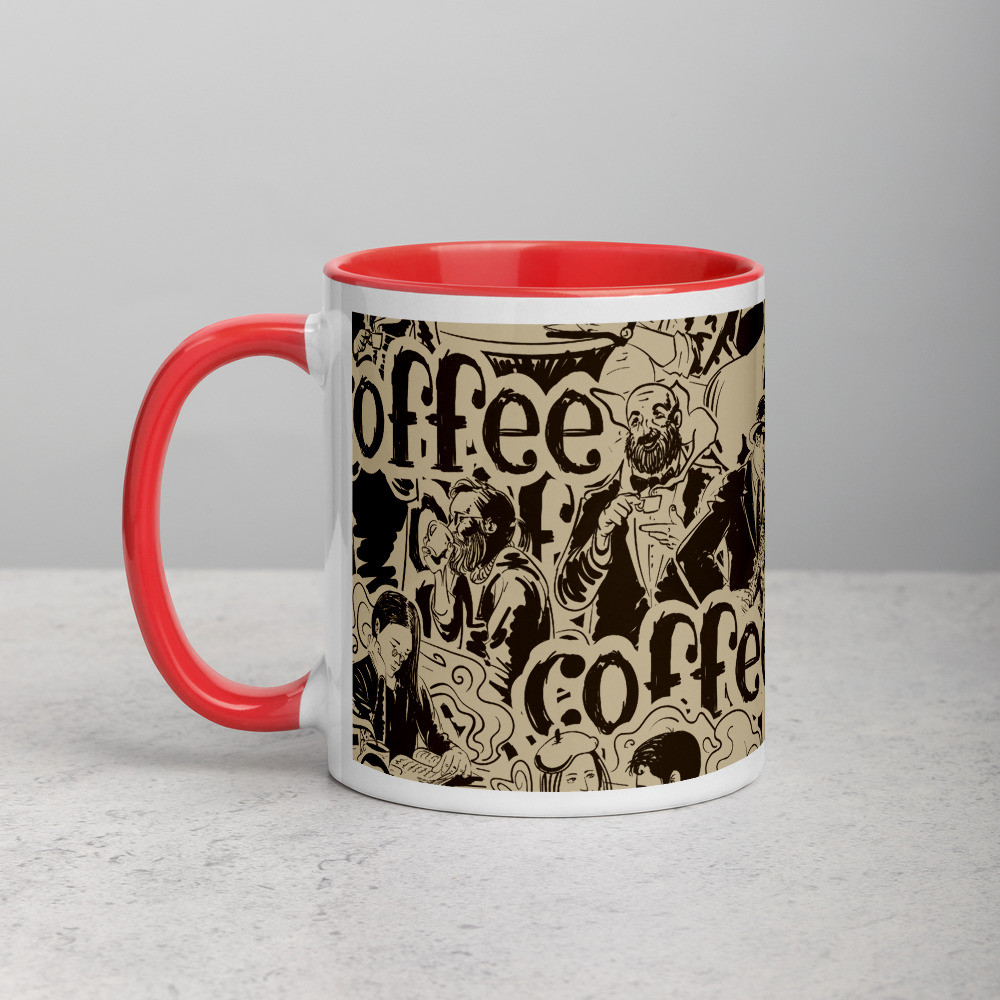 Coffee - Mug with Color Inside