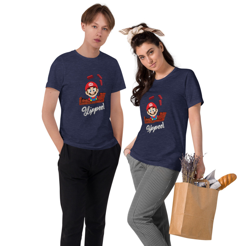 Mario - Unisex Organic Cotton T-Shirt