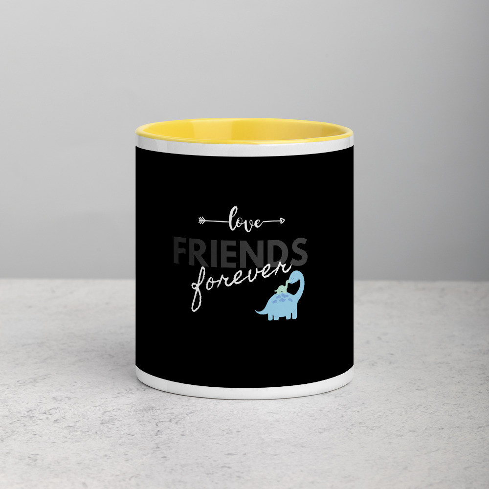 Friends Forever - Mug with Color Inside