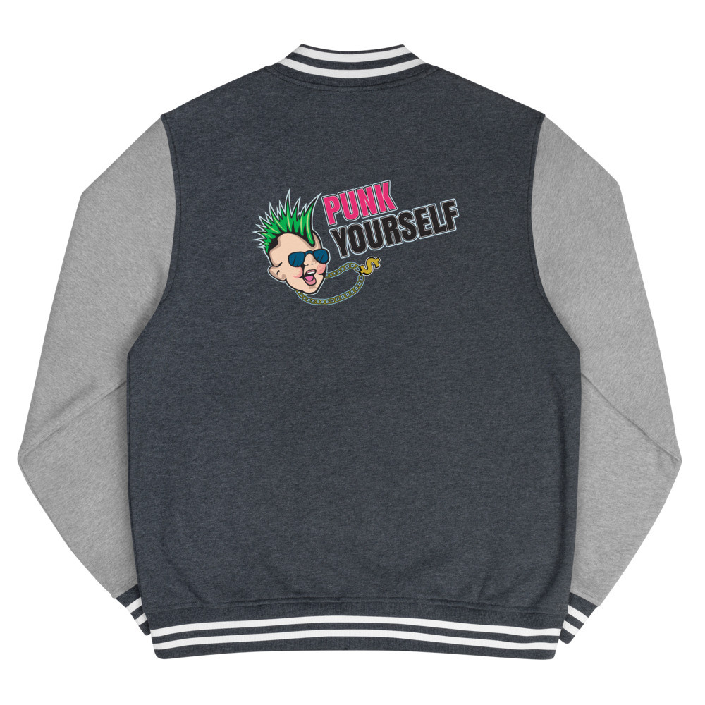 Punk Yourself - Men's Letterman Jacket