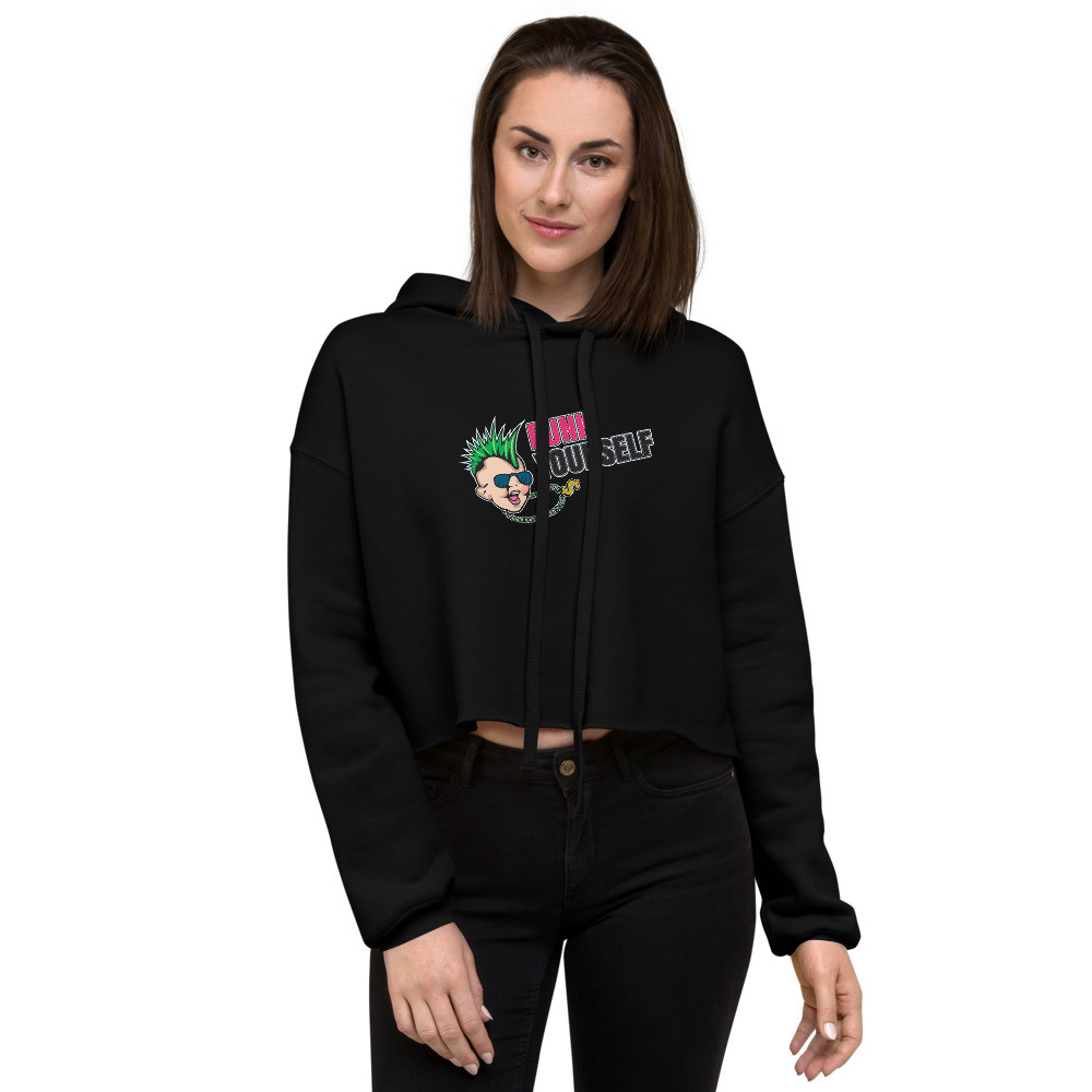 Punk Yourself - Crop Hoodie