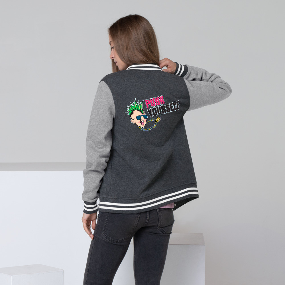 Punk Yourself - Women's Letterman Jacket