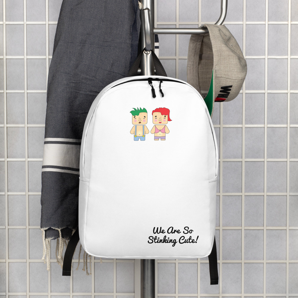 We Are So Stinking Cute! - Minimalist Backpack
