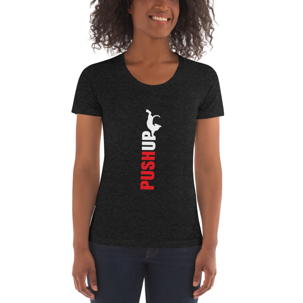 Push Up Women's Crew Neck T-shirt