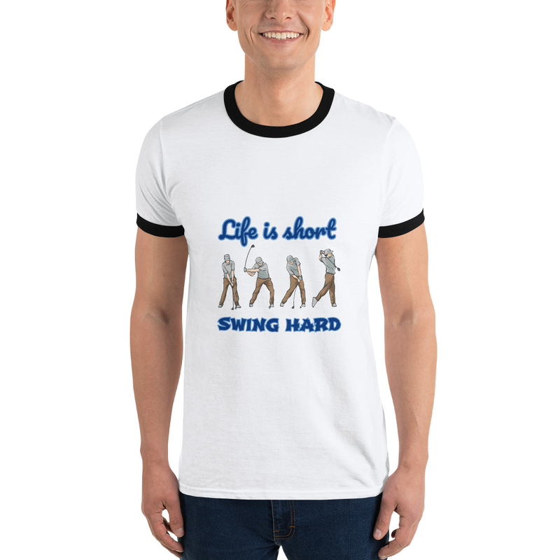 Swing Hard - Ringer T-Shirt