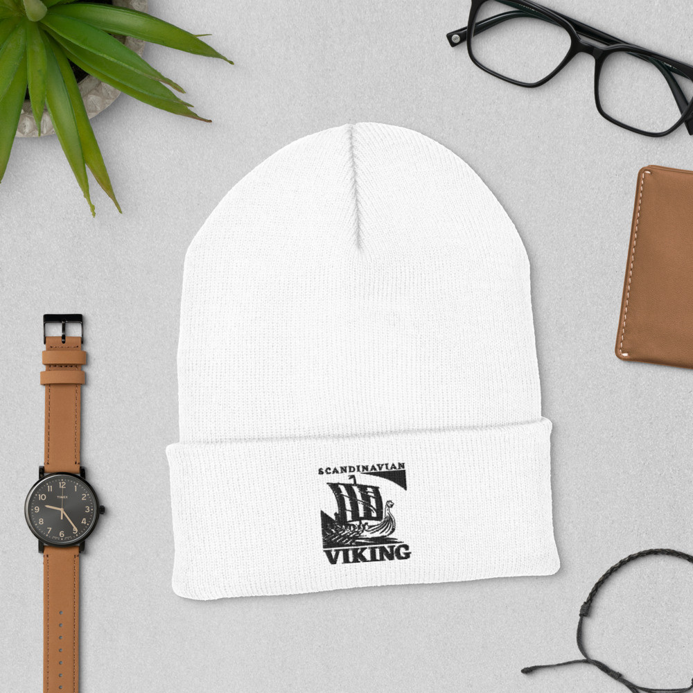 Scandinavian Viking Cuffed Beanie