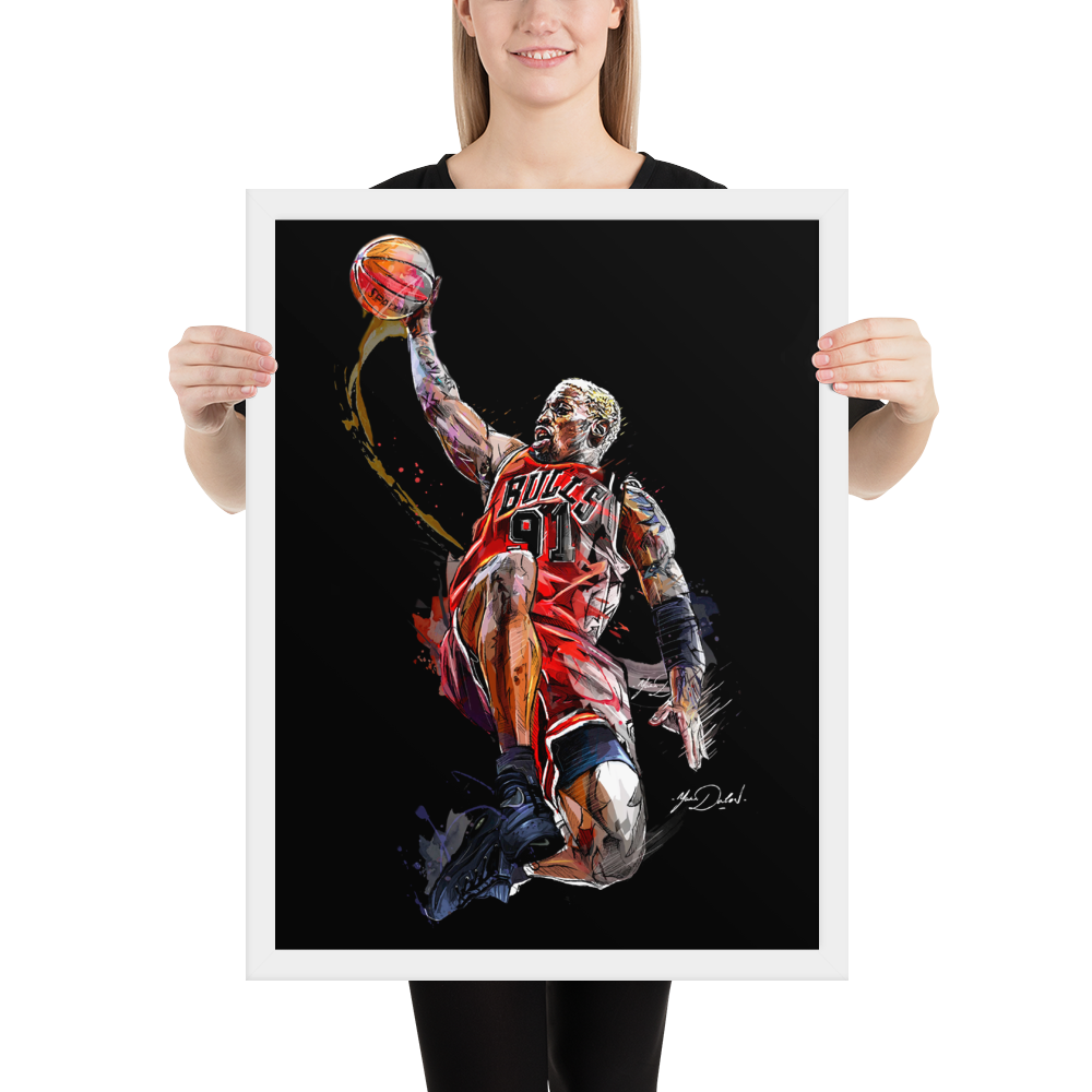 Framed Poster Rodman