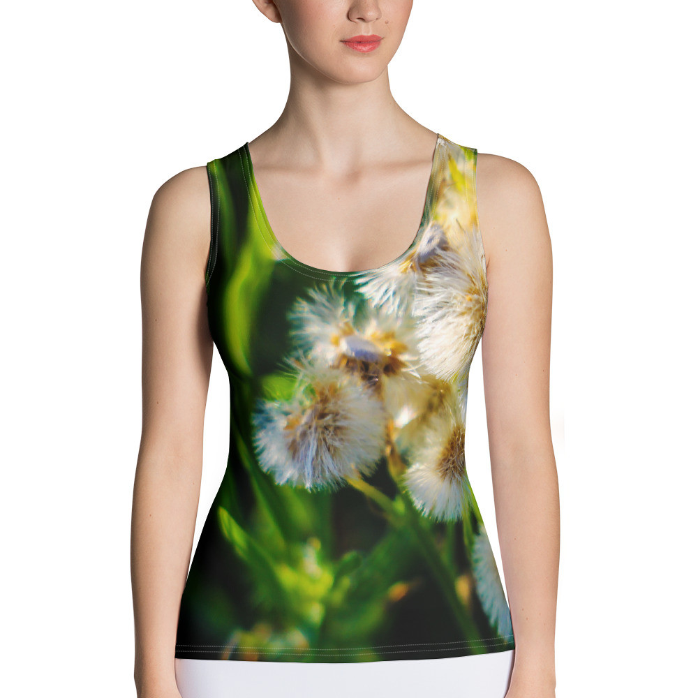 Sublimation Cut & Sew Tank Top (Black)