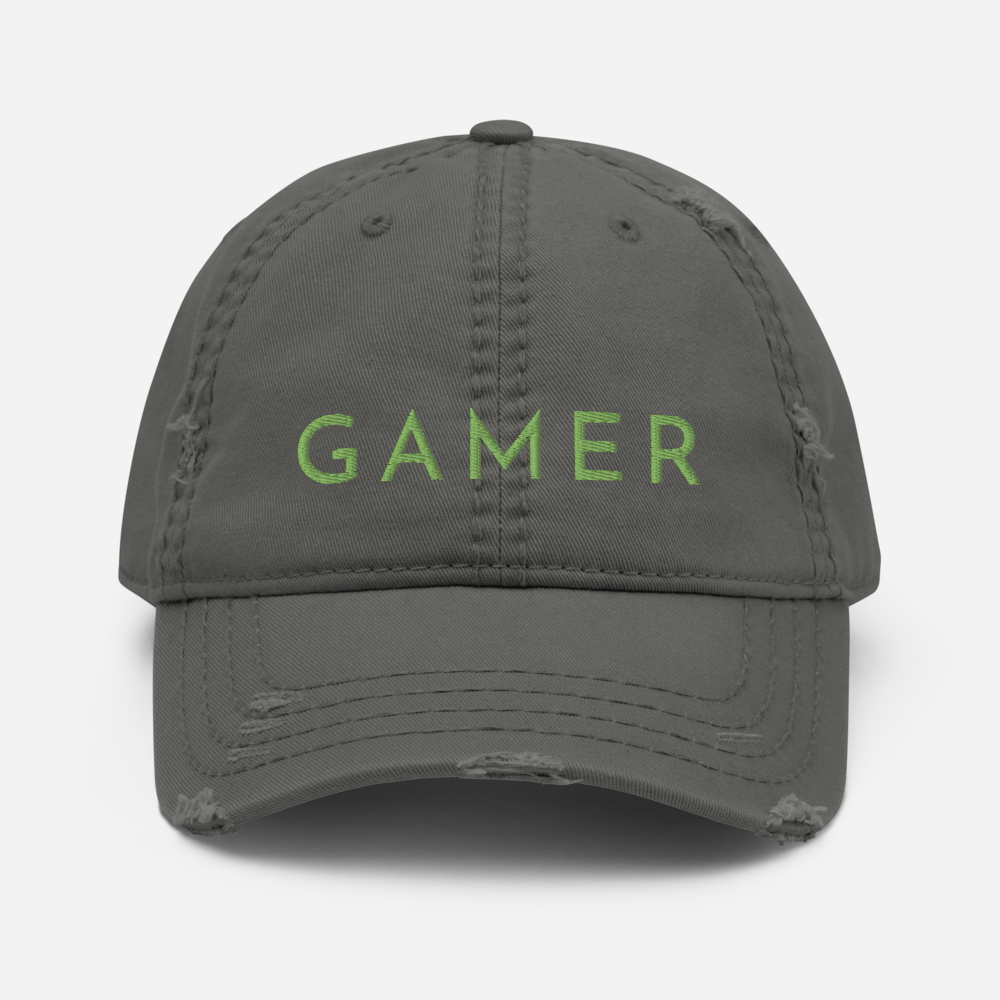 Gamer Distressed Dad Hat
