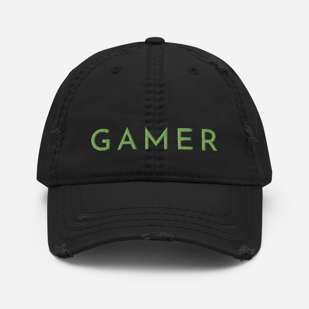 Gamer Distressed Dad Hat