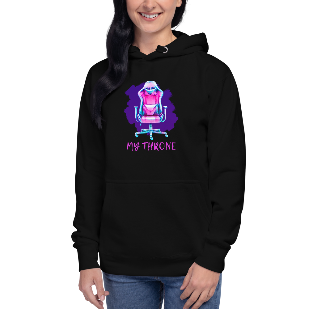 Gamer Girl Throne Hoodie