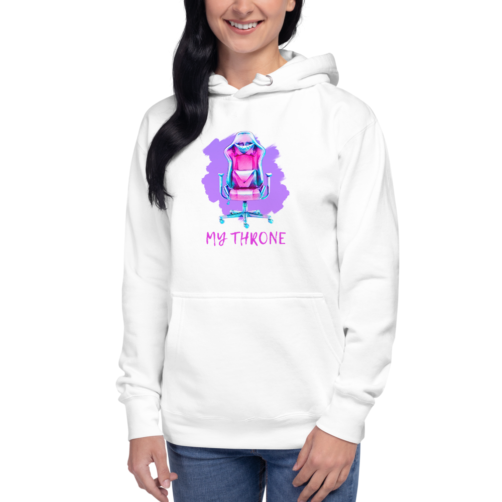 Gamer Girl Throne Hoodie
