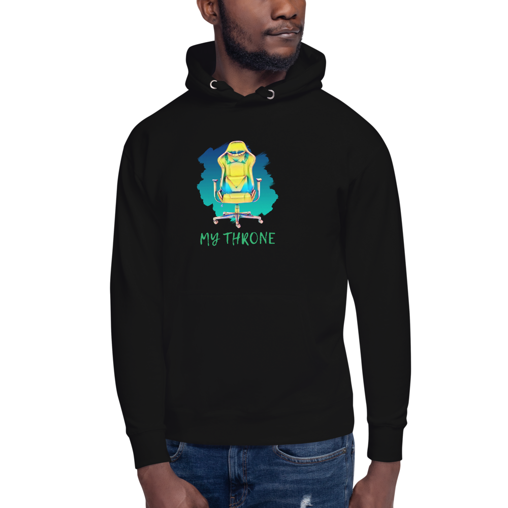 Gamer Guy Throne Hoodie