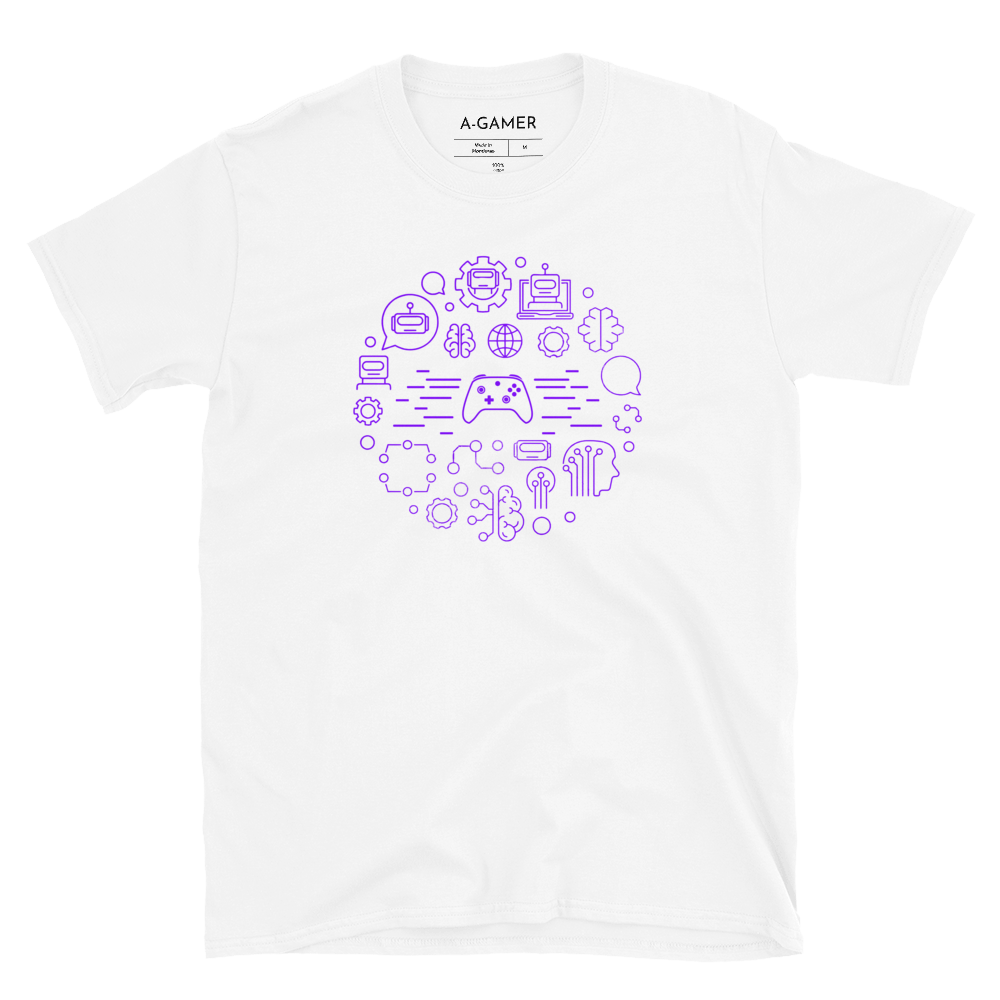 Gamer Brain Short-Sleeve Unisex T-Shirt