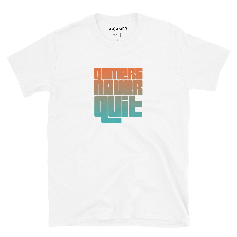 Gamers Never Quit Short-Sleeve Unisex T-Shirt