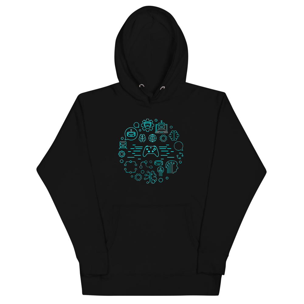 Gamer Brain Unisex Hoodie