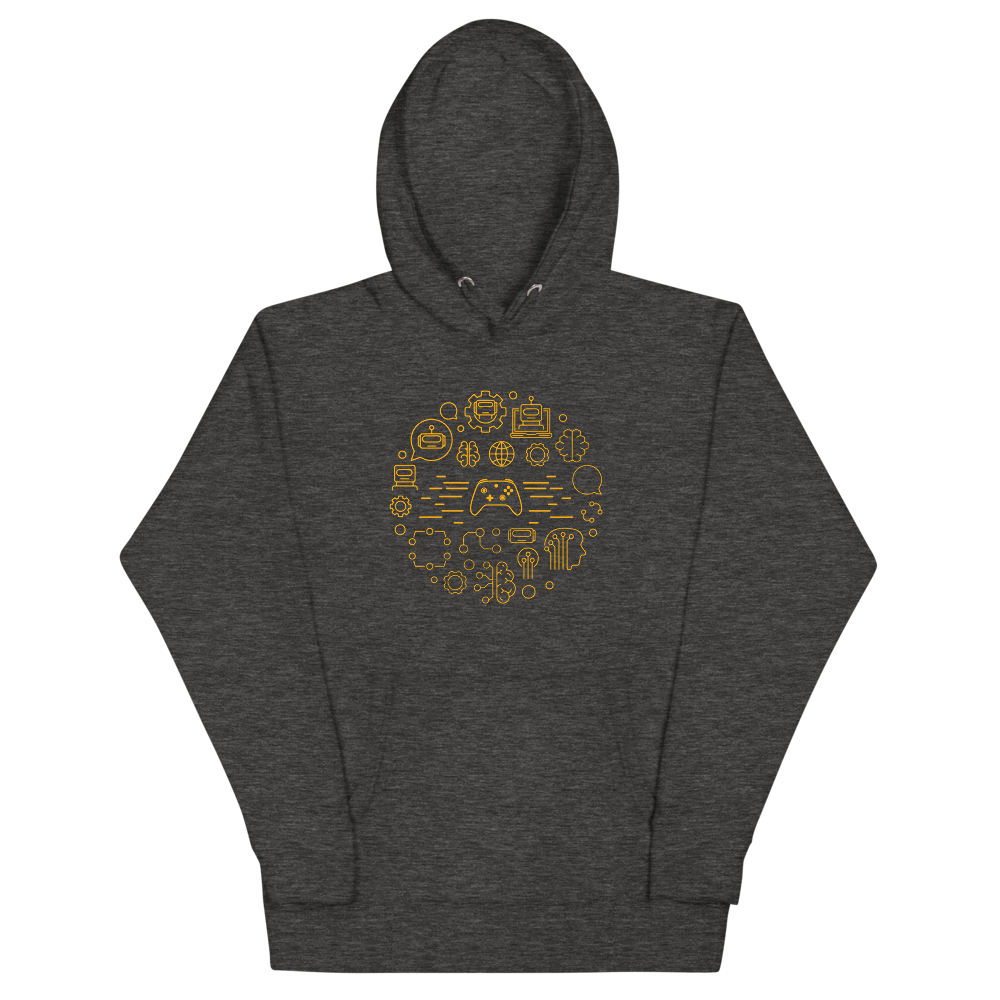 Gamer Brain Unisex Hoodie