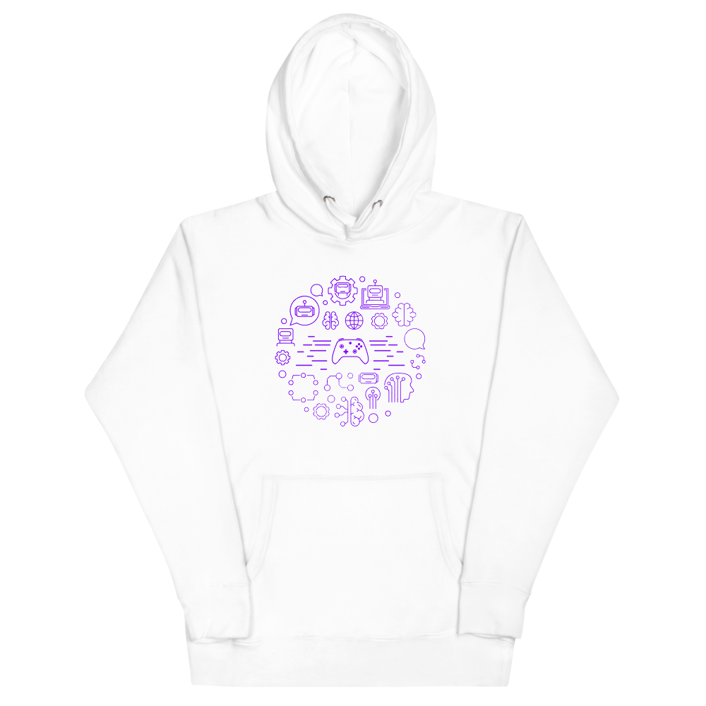 Gamer Brain Unisex Hoodie