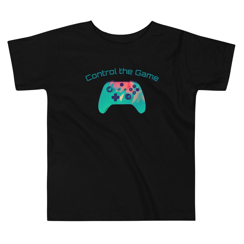 Toddler Control the Game Short Sleeve Tee