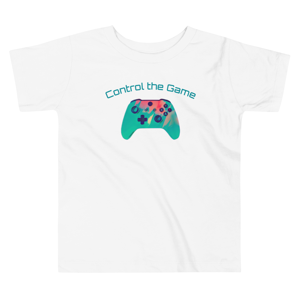 Toddler Control the Game Short Sleeve Tee