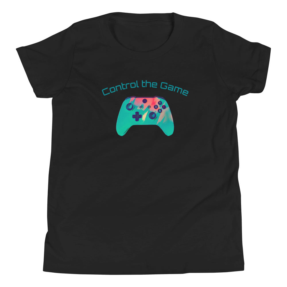 Kids Control the Game Short Sleeve T-Shirt
