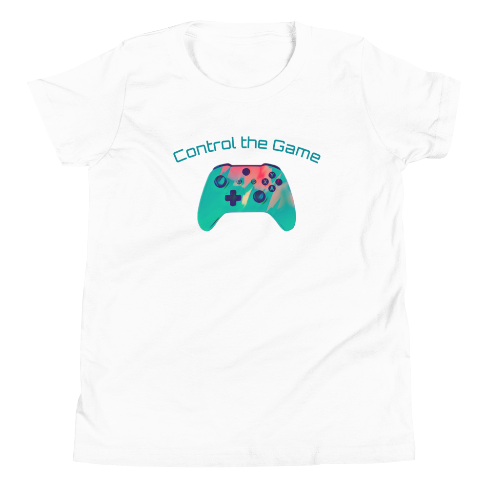 Kids Control the Game Short Sleeve T-Shirt