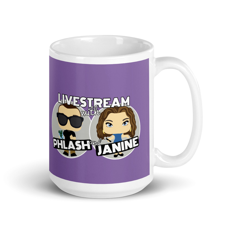 Purple Mug 11 oz or 15 oz 