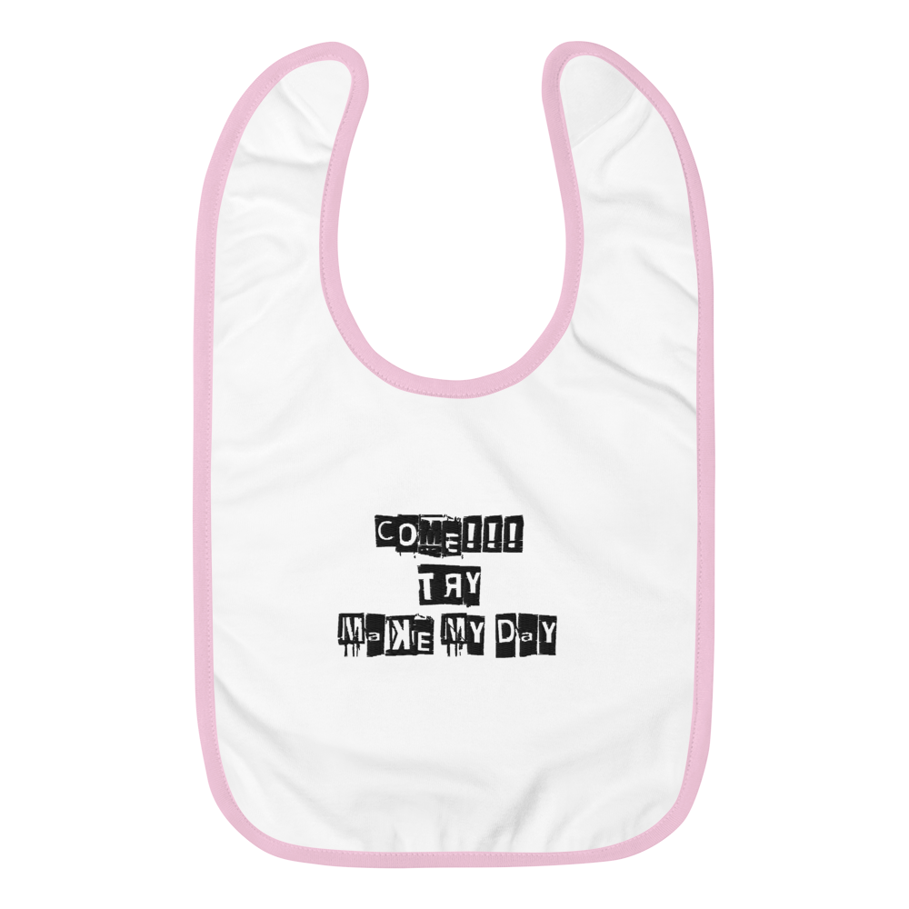 Embroidered Baby Bib